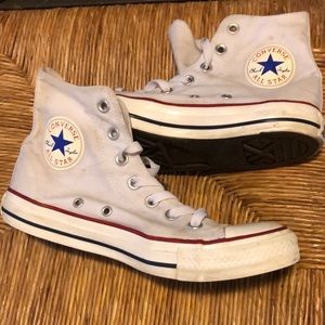 Women’s High Top Chuck Taylors.